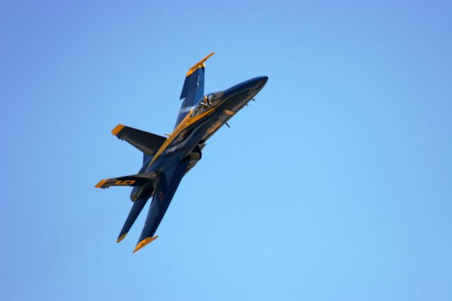 McDonnell Douglas FA-18 Hornet — - Navy Blue Angels at Deke Slayton Airfest Lacrosse, WI USA....May 31, 2014