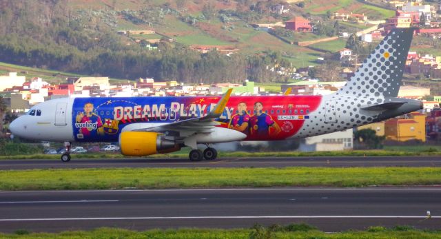Airbus A320 (EC-LZN) - Dream. Play. Fly. Liverybr /Futbol Club Barcelona. Female Team
