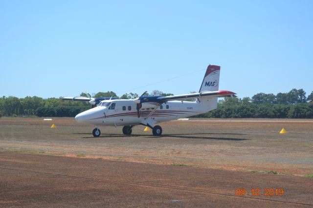 De Havilland Canada Twin Otter (P2-MFU) - Parked at Mareeba