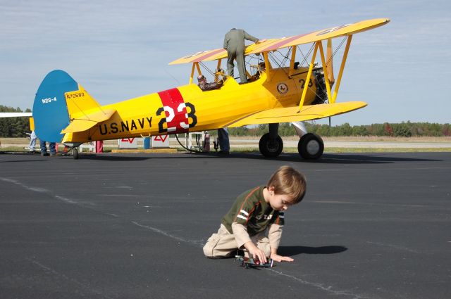 Boeing PT-17 Kaydet — - Airshow