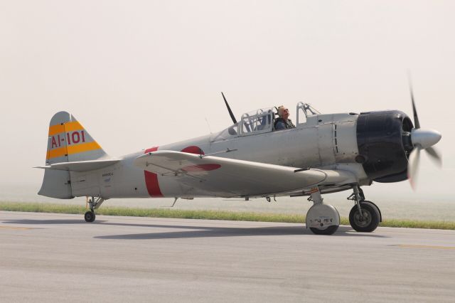 North American T-6 Texan (NX60DJ) - View at full for best quality 