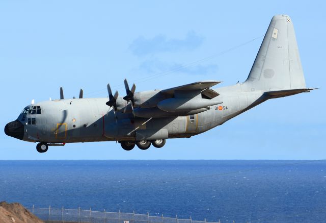 Lockheed C-130 Hercules (THY1012) - On delivery flight for the Peru Air Force.