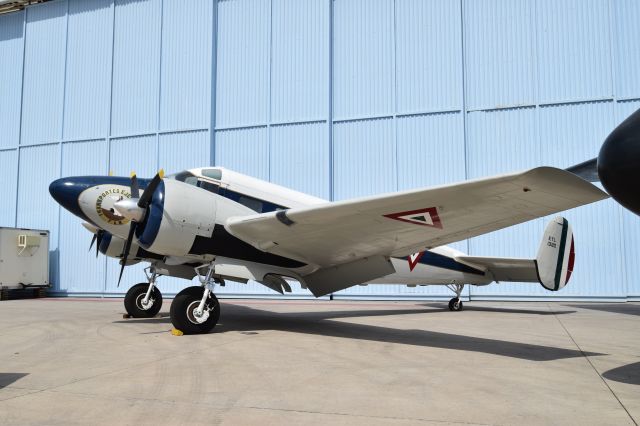 ETL1320 — - Beechcraft UC-45F Expeditor ETL-1320 of Fuerza Aerea Mexicana FAM (Mexican Air Force). Preserved in the Military Aviation Museum at Santa Lucia AB NLU/MMSM (03/2017).