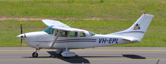 Cessna 206 Stationair (VH-EPL) - Taken at Gladstone Airport on December 1, 2013.