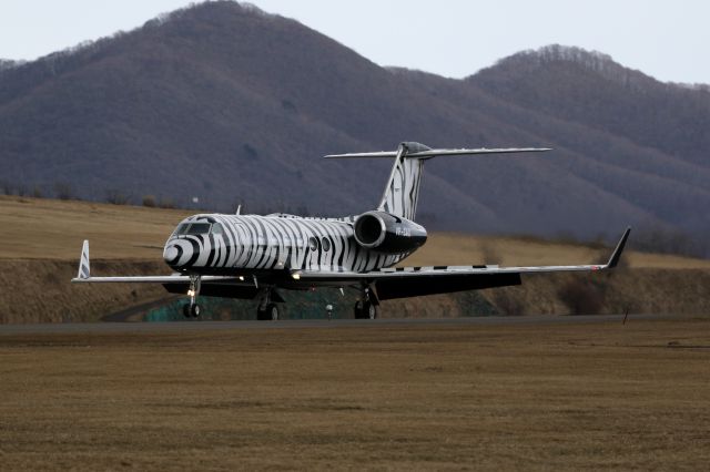 Gulfstream Aerospace Gulfstream IV (VP-CAX) - 25.MAR。2016　hakodateairport.hokkaido.japan