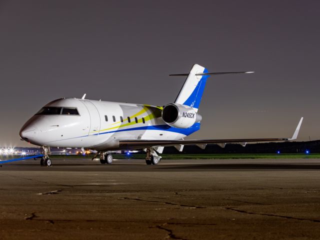 Canadair Challenger (N245CK) - Kalitta Air's newest Challenger 601-3R which formally belonged to Aero Toy Store.