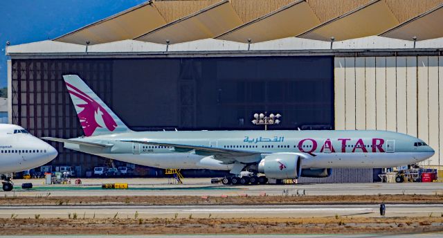 Boeing 777-200 (A7-BBD) - A7-BBD Qatar Airways Boeing 777-2DZ(LR) s/n 36016 - Los Angeles International Airport (IATA: LAX, ICAO: KLAX, FAA LID: LAX)br /Photo: TDelCorobr /September 3, 2017