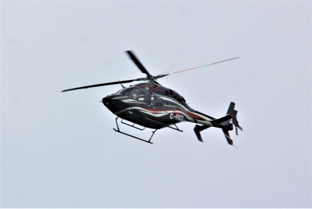 C-FBTD — - C-FBTD Bell Textron 429 Olymbec Inc. en vol au dessus de la ville de Lavaltrie QC. le 15-06-2021 à 15:44