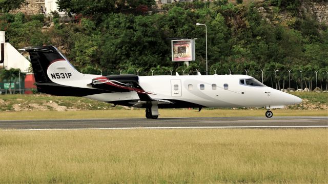 Learjet 55 (N531P)