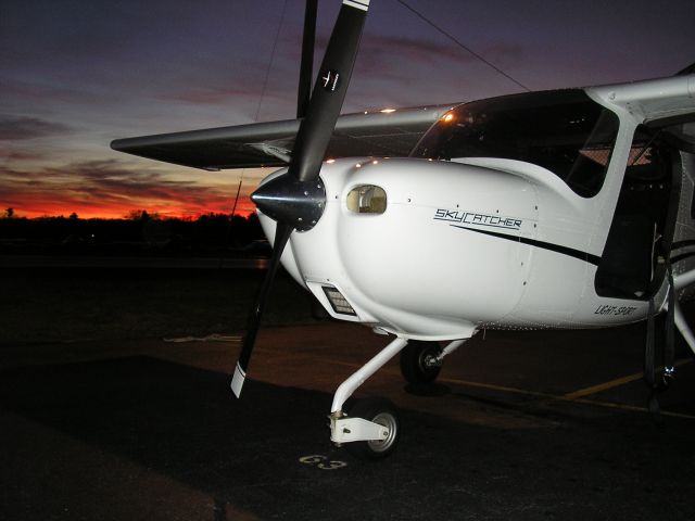 Cessna Skycatcher (N7028L) - after returning from CON