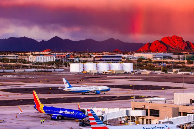 Boeing 757-200 (99-0003) - I haven’t posted on FlightAware in nearly two years, so I thought it’d be nice to go back to my roots and put up some of my best work from 2024 on here! If you enjoy my work, follow me @phxplanepics on Instagram!