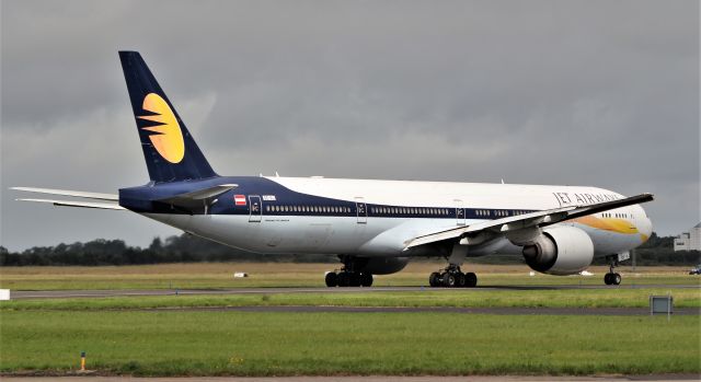 BOEING 777-300 (OE-IIJ) - ex-jet airways b777-35r(er) oe-iij dep shannon 14/8/19.