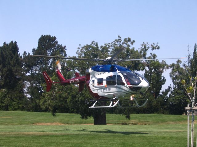 KAWASAKI EC-145 (N145SU) - life Flight out of Las Palmas green belt....transporting patient for unkown reasons