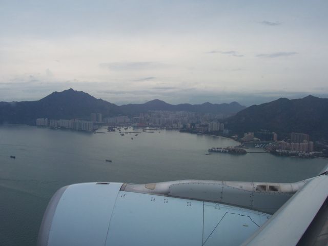 Airbus A330-300 — - Cathay Pacific Airbus A330 on approach to Hong Kong Intenational Airport