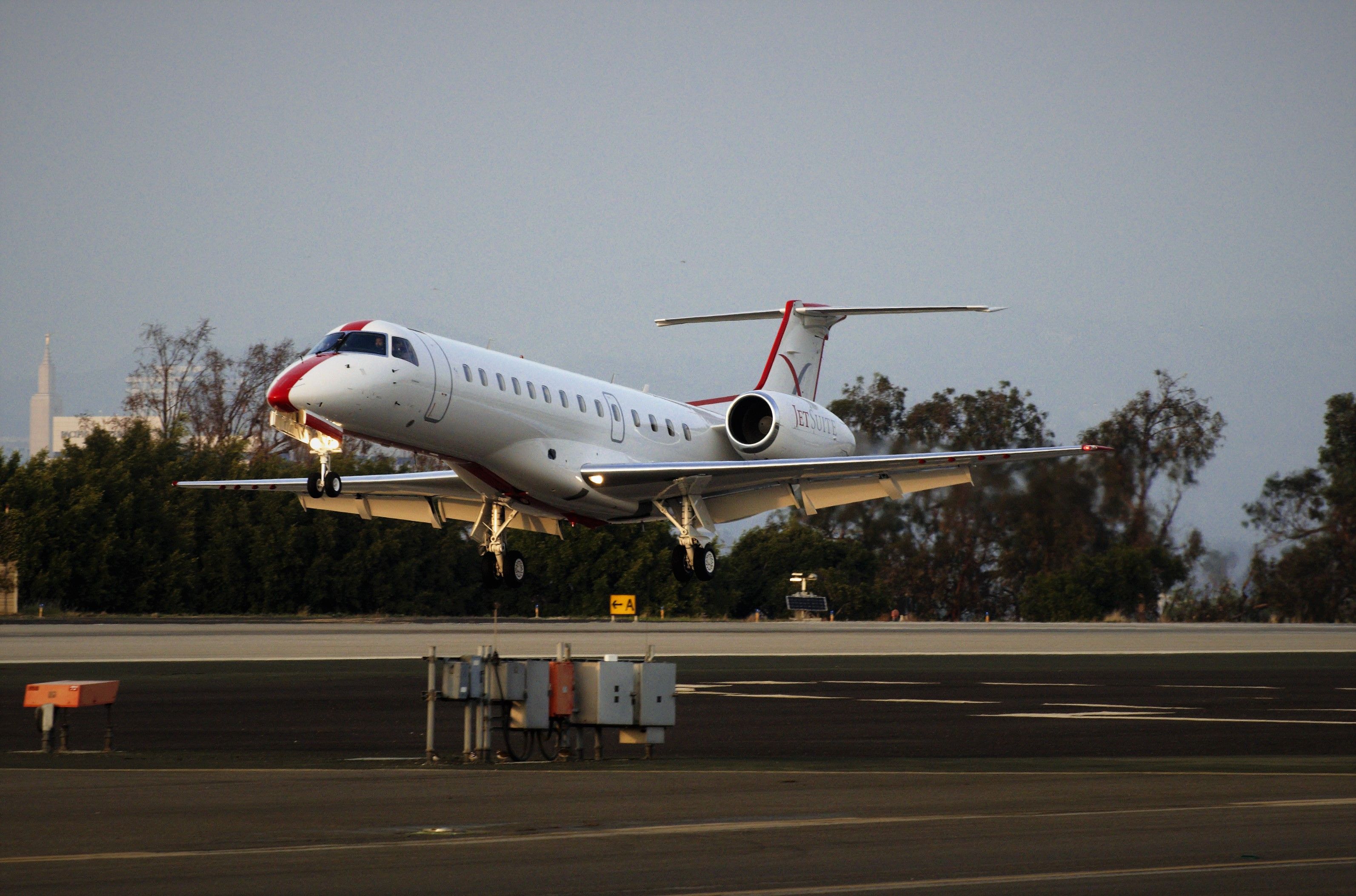 N252JX — - A EMB-135LR landing a SMO. 
