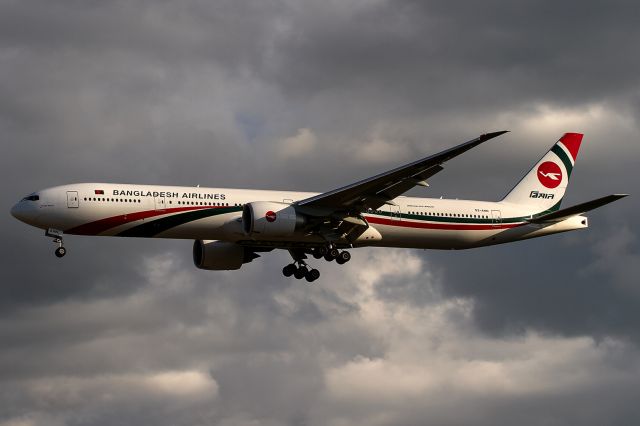 BOEING 777-300 (S2-AHN) - new in Frankfurt