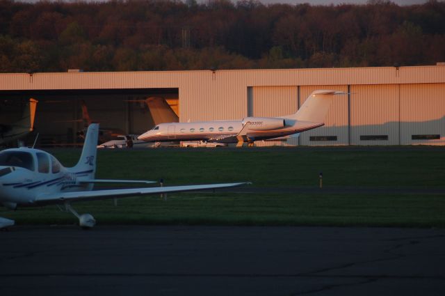 Gulfstream Aerospace Gulfstream IV (N930DC) - N930DC parking hangar G Key Air KOXC