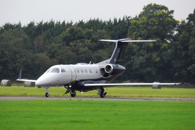 Embraer Phenom 300 (M-HPIN) - Weston Airport, Dublin 11-09-2015