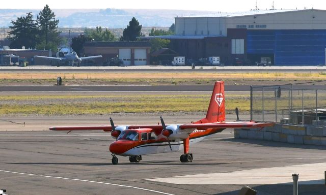 N4438 — - Gem Air Britten-Norman BN-2A-20 Islander N4438 in Boise 