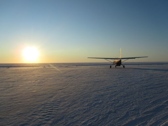 Cessna Caravan (N409GV) - Sunrise at PATQ!