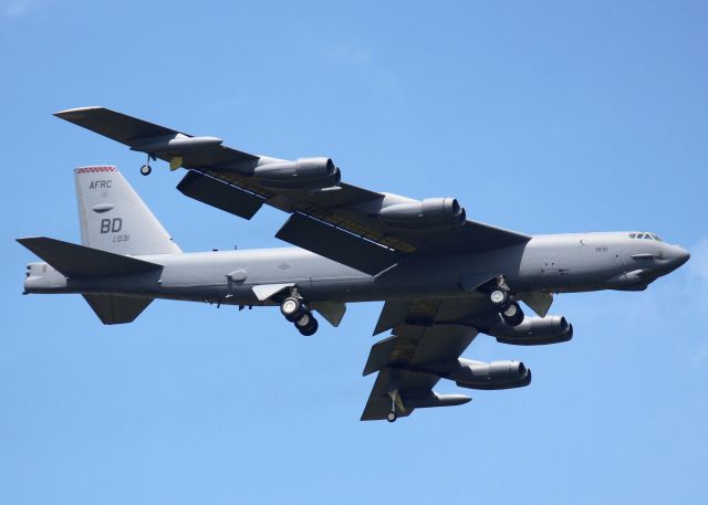 Boeing B-52 Stratofortress (61-0031) - At Barksdale Air Force Base.