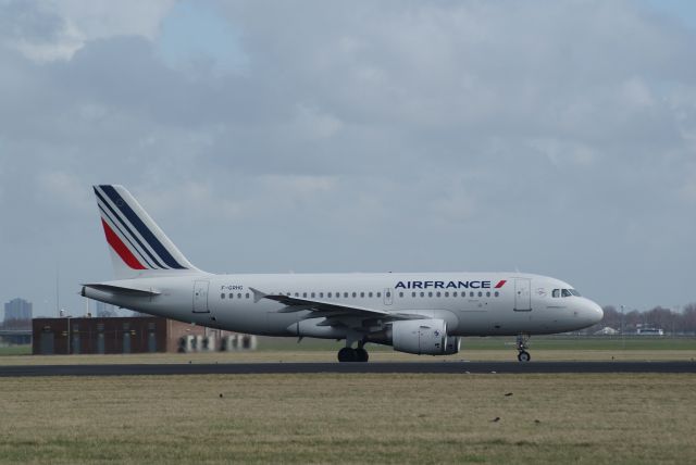 Airbus A319 (F-GRHG) - Air France A319-111 cn1036