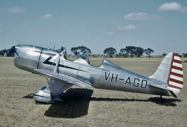 Piper Arrow 4 (VH-AGD) - RYAN STM-52 - REG VH-AGD (CN 459) - SWAN HILL VIC. AUSTRALIA - YSWH (14/3/1965)TAKEN AT THE SWAN HILL AIR SHOW BACK IN 1965. SCANNED AT 6400 DPI FROM AN OLD ILFORD SLIDE.