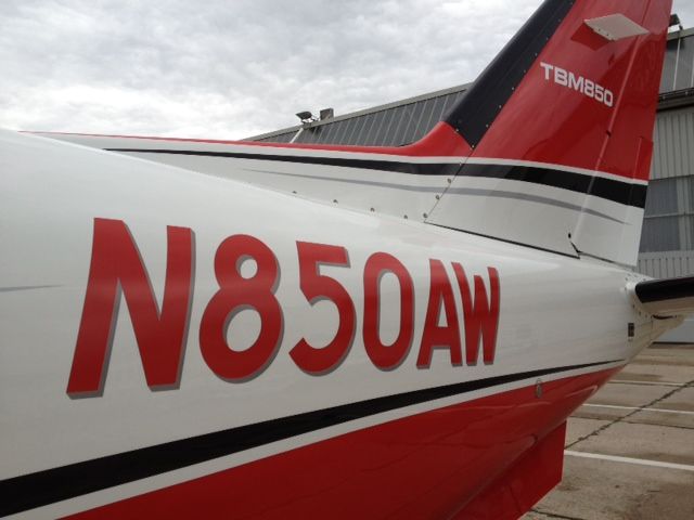 Socata TBM-850 (N850AW)