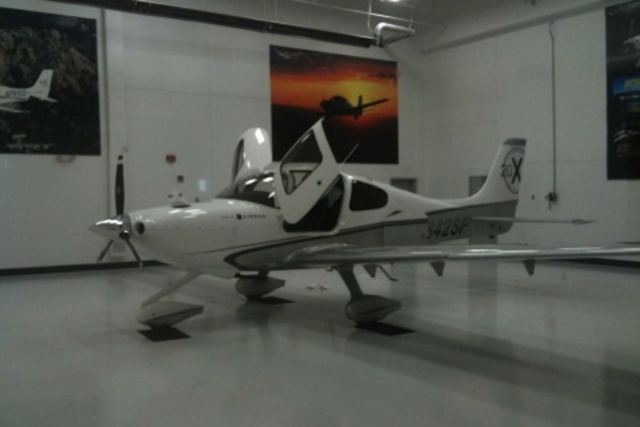 Cirrus SR-20 (N842SF) - In the new Cirrus Delivery Room.