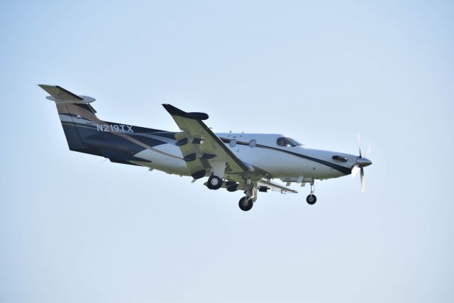 Pilatus PC-12 (N219TX) - 8/31/2019: Texas Department of Public Safety Pilatus PC-12/47E (CN 1575) arriving at Hobby Airport.