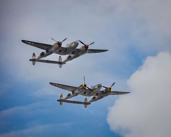 Lockheed P-38 Lightning (twin-piston) (P38) Aircraft (page 1