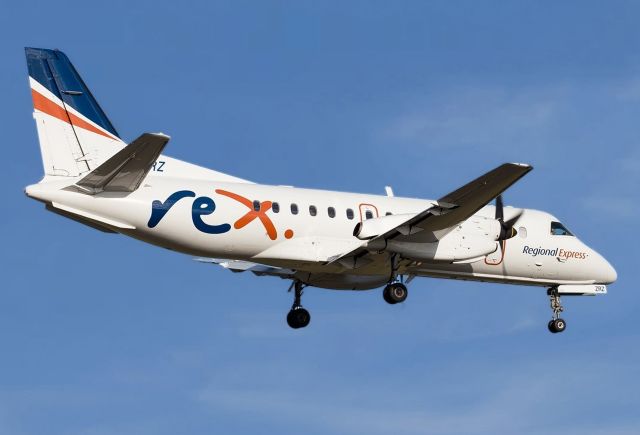 VH-ZRZ — - REGIONAL EXPRESS -(REX) - SAAB 340B - REG VH-ZRZ (CN 340B-388) - KINGSFORD SMITH INTERNATIONAL AIRPORT SYDNEY NSW. AUSTRALIA - YSSY 27/9/2017