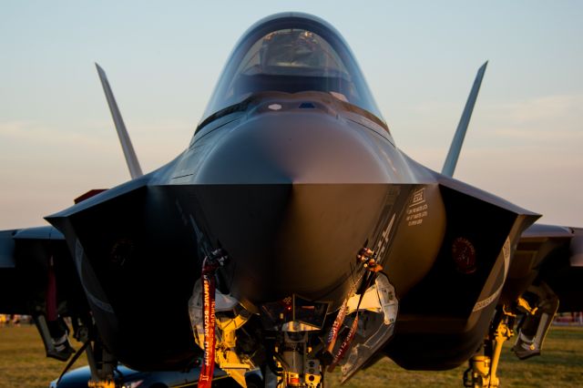 Lockheed F-35C (16-9161) - A US Navy F35 from VFA-101,registration xxx122 (if anyone knows the full reg, let me know please) at Airshow London 2017.