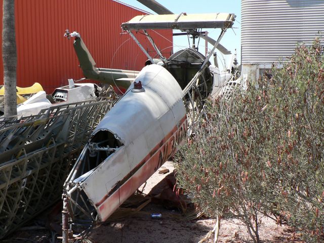 Boeing PT-17 Kaydet (N1310N) - June 23, 2007. One of several derelict Stearmans at Mesa Falcon Field.