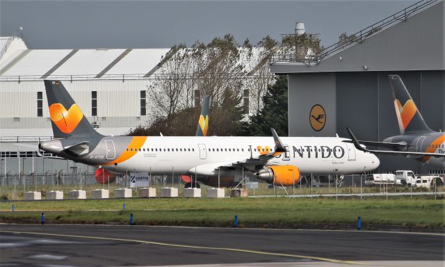 Airbus A321 (D-ATCD) - condor a321-211 d-atcd at shannon for storage 10/10/19.