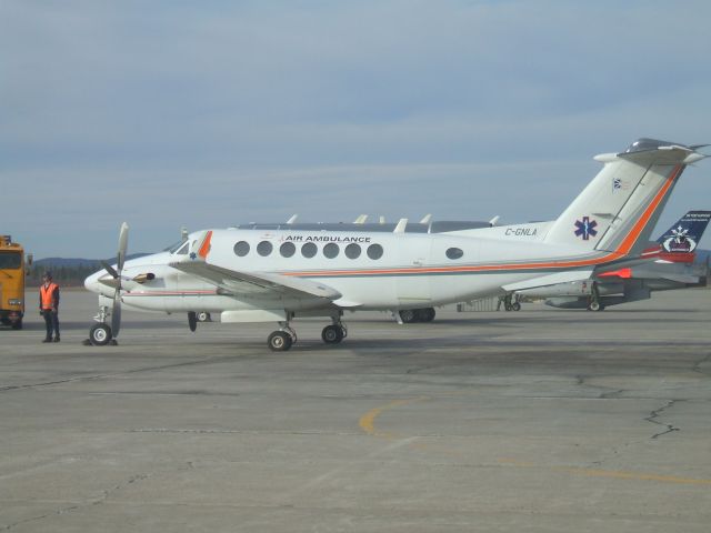 C-GNLA — - Parked at Irving Aviation F.B.O.  Goose Airport NL. Oct 25/08