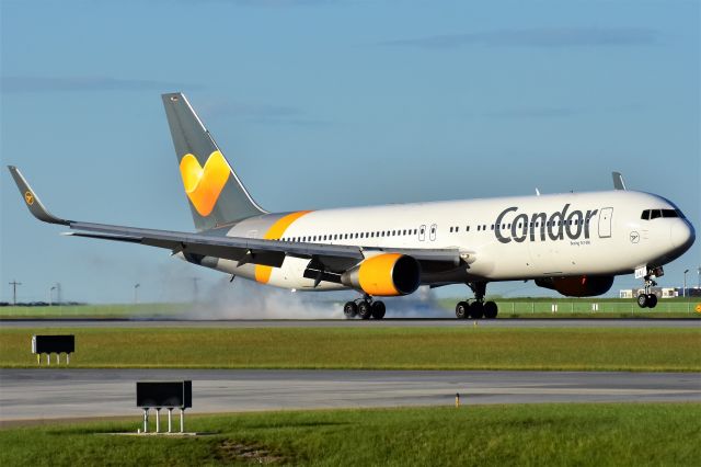 BOEING 767-300 (D-ABUA) - Condor Boeing 767-330(ER)(WL) arriving at YYC on June 28.