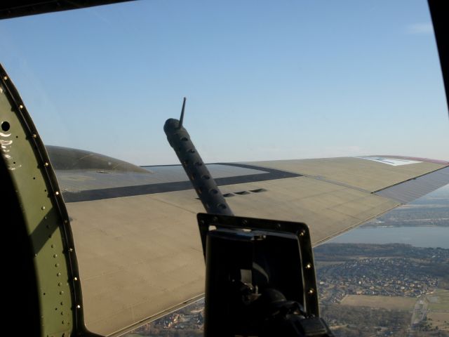 N93012 — - Starboard Waist Gunner B-17G Nine O Nine Collings Foundation restored Flying Fortress