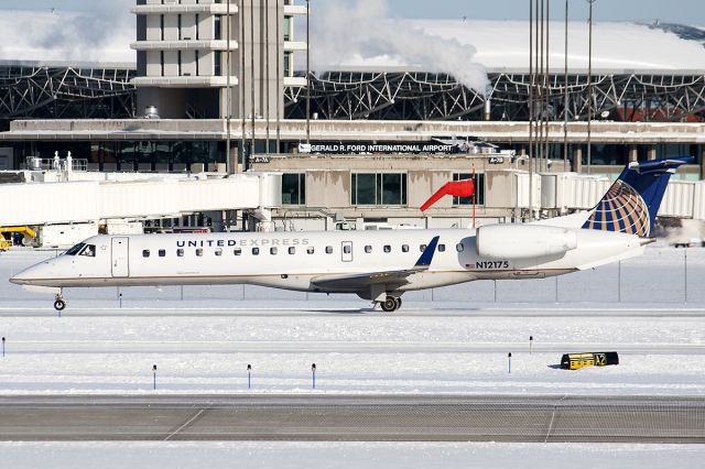 Embraer EMB-145XR (N12175) - Acey 4461 taxiing out for departure to KEWR.