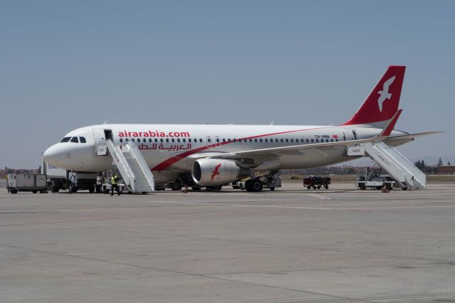 Airbus A320 (CN-NMM) - Escale à Marrakech