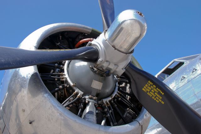 N9323Z — - Wright Cyclone R-1820-97 on Sentimental Journey Boeing B-17G at Falcon Field