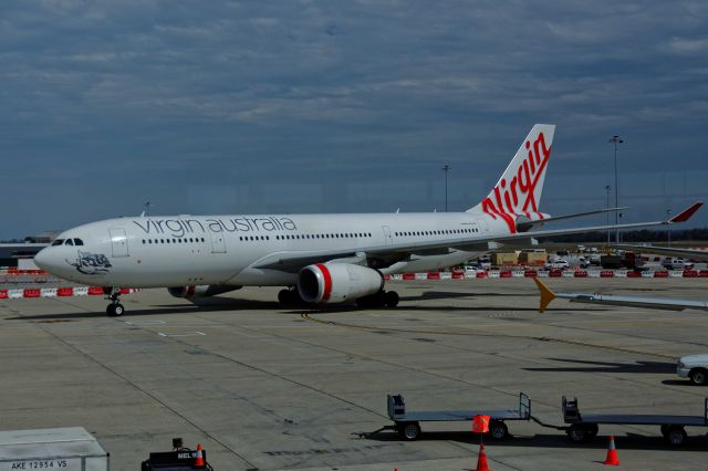Airbus A330-200 (VH-XFG) - Flown on this numerous times.. taxiing upto gate 12 