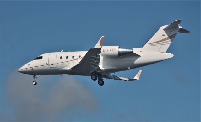 Canadair Challenger (C-FYTZ) - Santa Maria Island International Airport - LPAZ, Azores. 2021-07-30