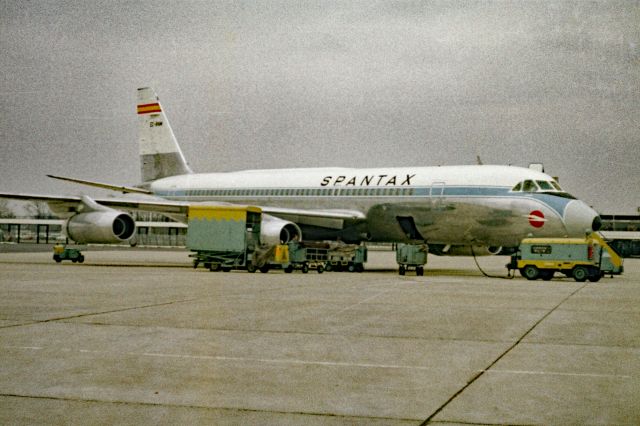 EC-BNM — - Spantax CV-990A Coronado in 1968 at Düsseldorf (EDDL)