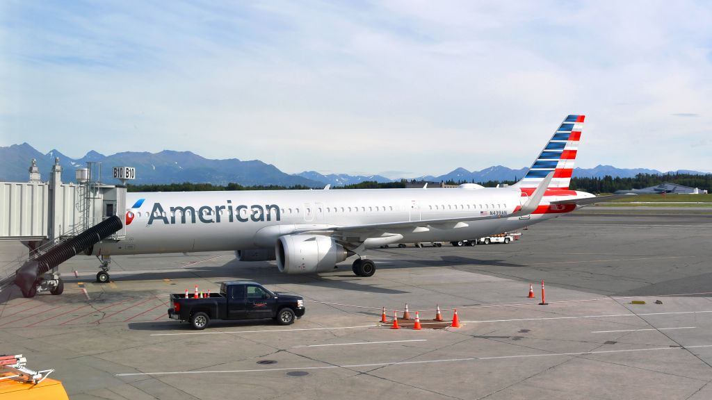 Airbus A321neo (N439AN) - American Airlines Airbus A321-253NX N439AN in Anchorage 
