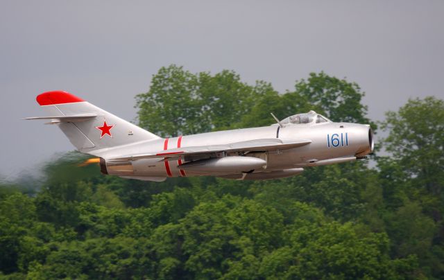 MIKOYAN MiG-17 (N217SH) - 1959 Poland LIM-5 S/N 1C1611 - N217SH Fighter Jets Inc. Randy Ball at controls; Barksdale AFB Defenders of Liberty air show