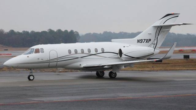 Hawker 800 (N97XP) - Just arrived from Tampa, FL.