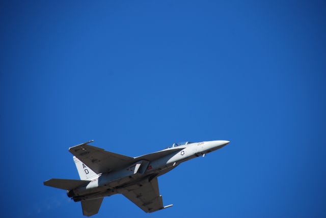 McDonnell Douglas FA-18 Hornet (16-6467) - High speed pass.