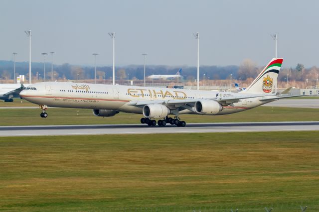 Airbus A340-600 (A6-EHF) - 03.12.2015