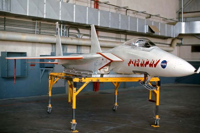 McDonnell Douglas F-15 Eagle — - 3/8-scale F-15 Remotely Piloted Research Vehicle (RPRV) at Edwards AFB on November 16, 1975.